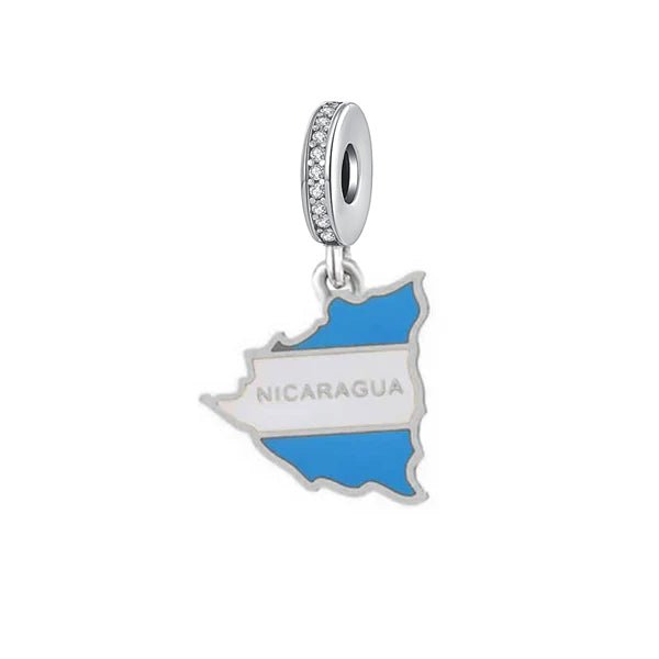 Liora Atelier Nicaragua Map Dangle Charm