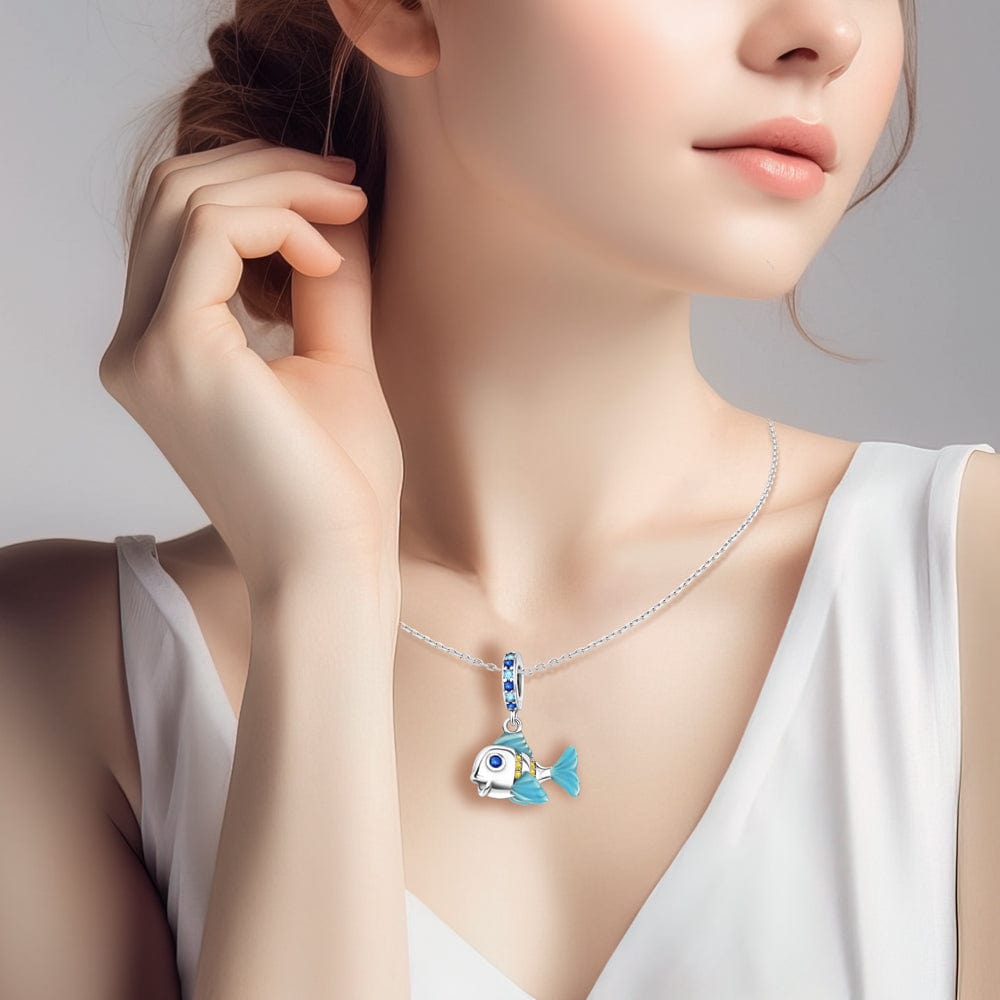 Liora Atelier Ocean Blue Fish Charm
