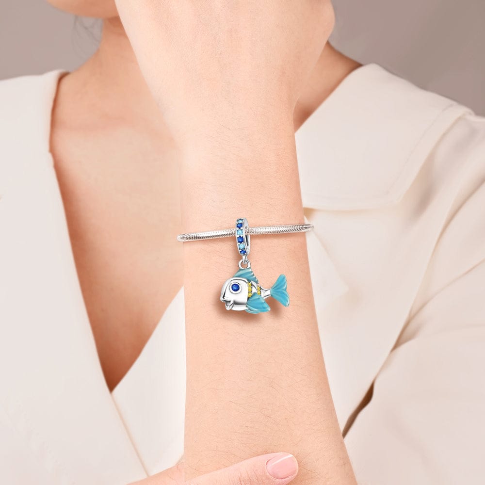 Liora Atelier Ocean Blue Fish Charm