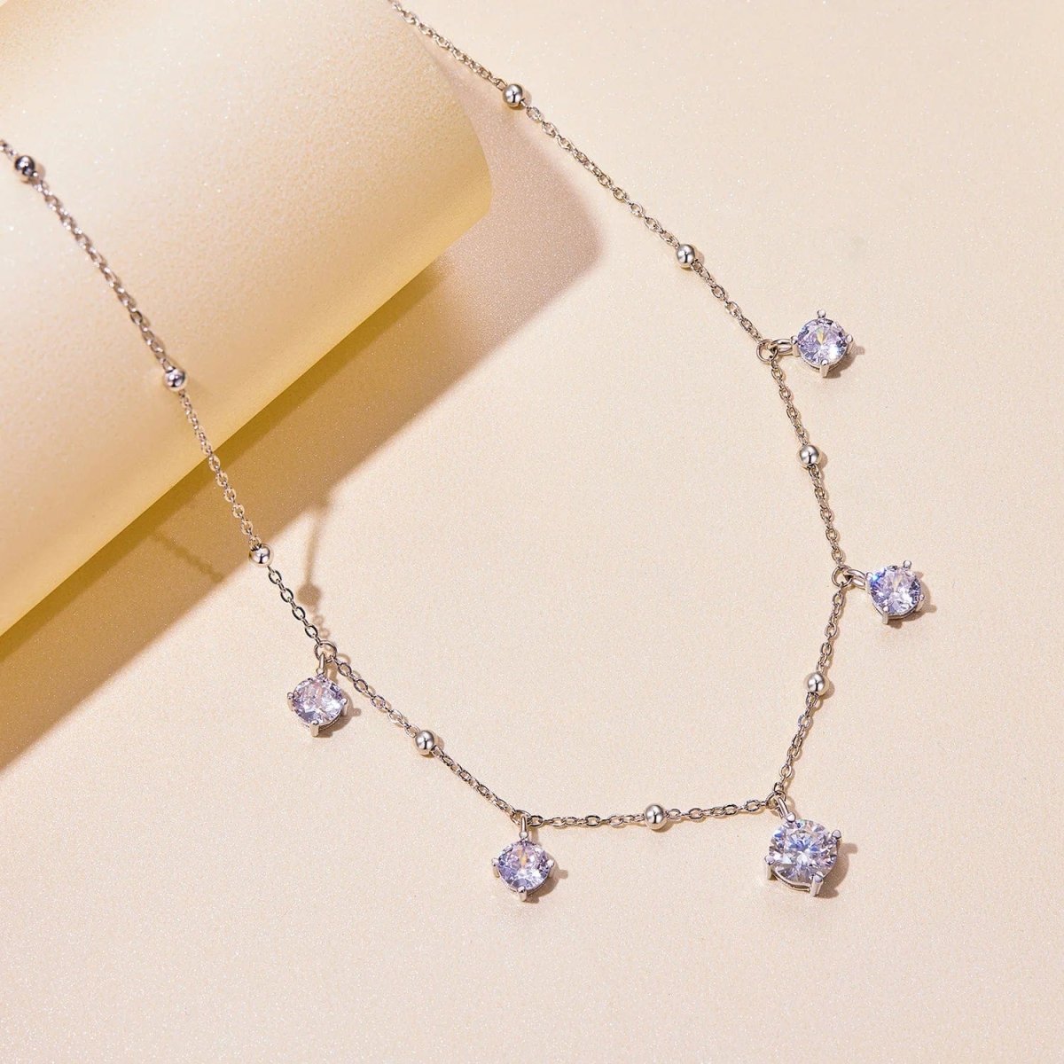 Liora Atelier Pangama Moissanite Drop Necklace