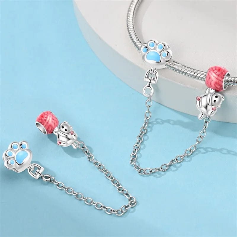 Liora Atelier Paw Safety Chain Charm