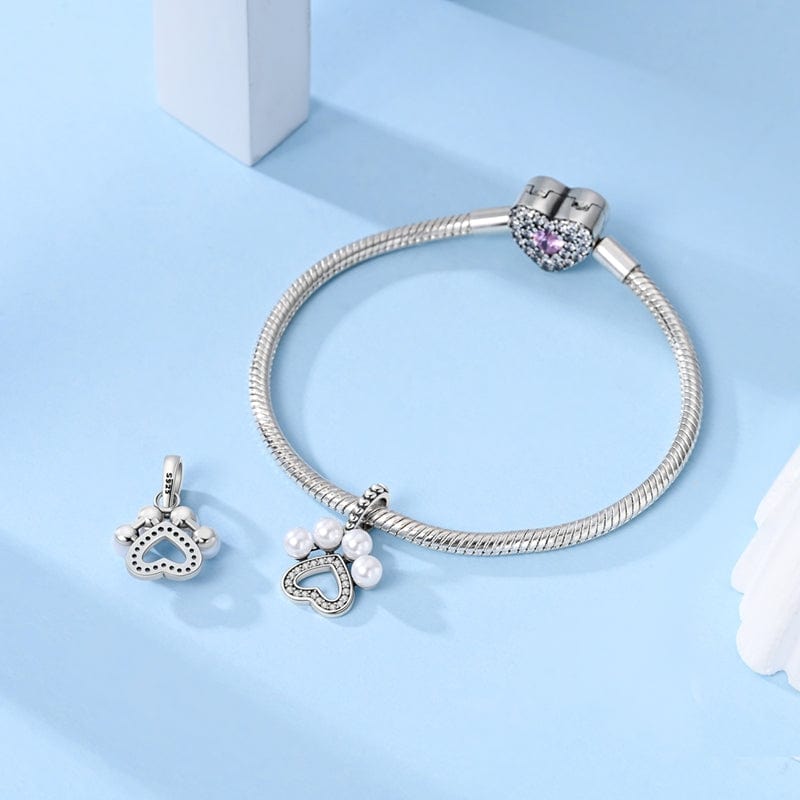 Liora Atelier Pet Pearl Paw Dangle Charm