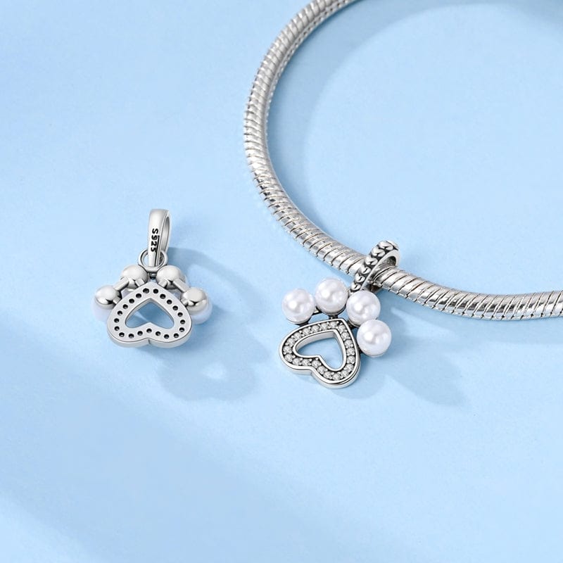 Liora Atelier Pet Pearl Paw Dangle Charm