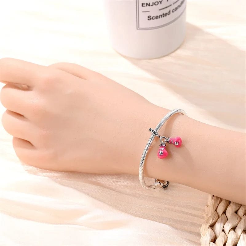 Liora Atelier Pink Boxing Gloves Charm