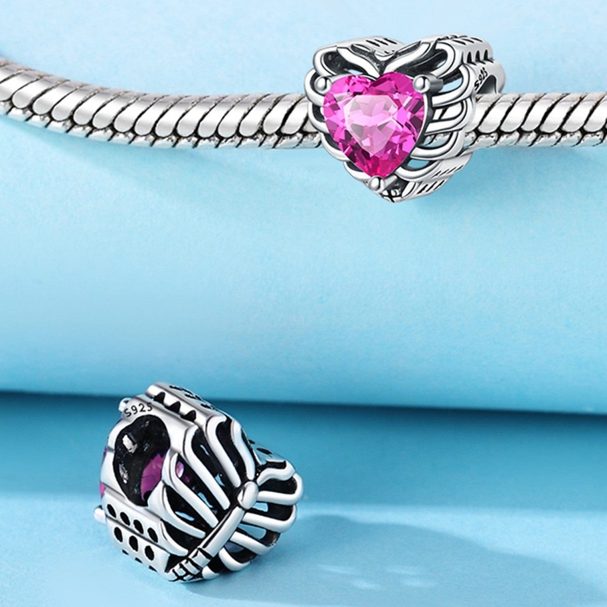 Liora Atelier Pink Chest Heart Charm