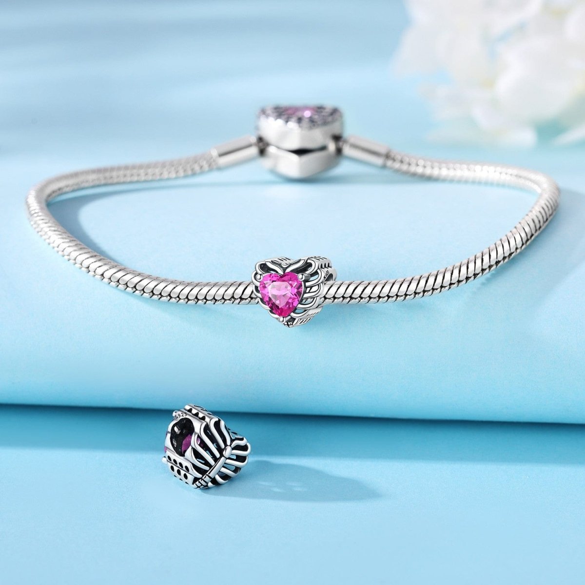 Liora Atelier Pink Chest Heart Charm