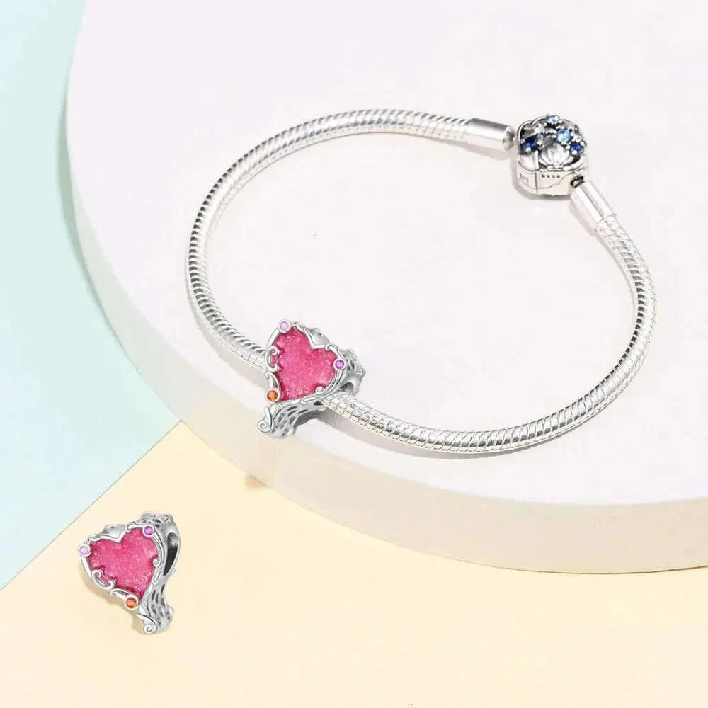 Liora Atelier Pink Coquette Heart Charm