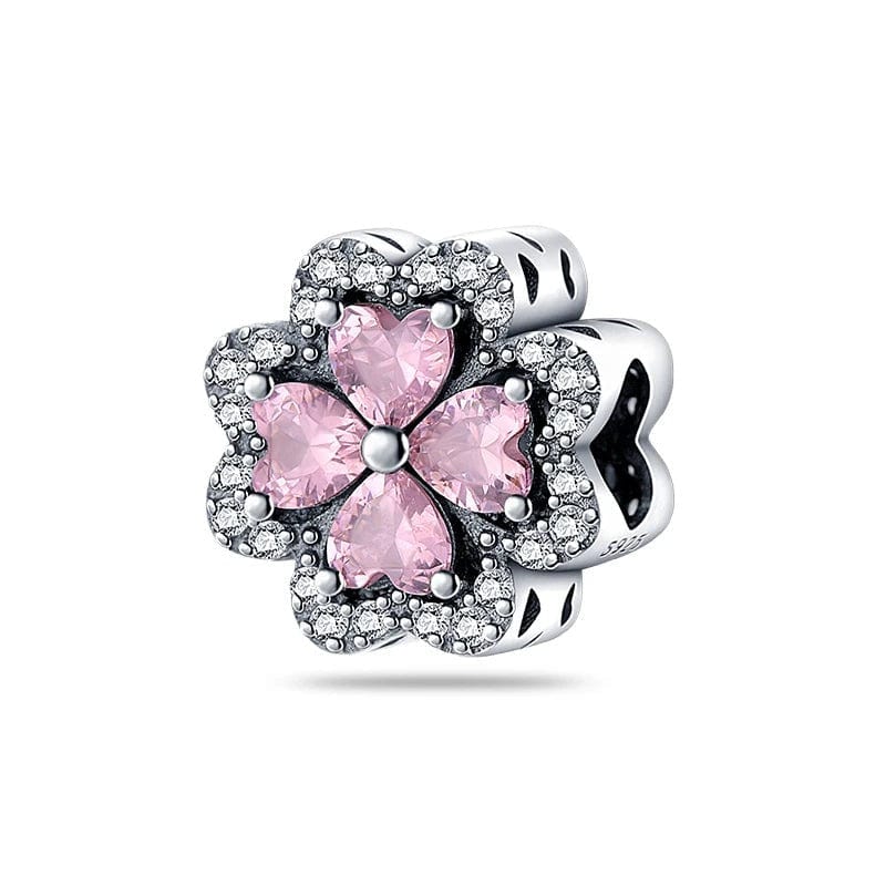 Liora Atelier Pink Diamond Four - Leaf Clover Flower
