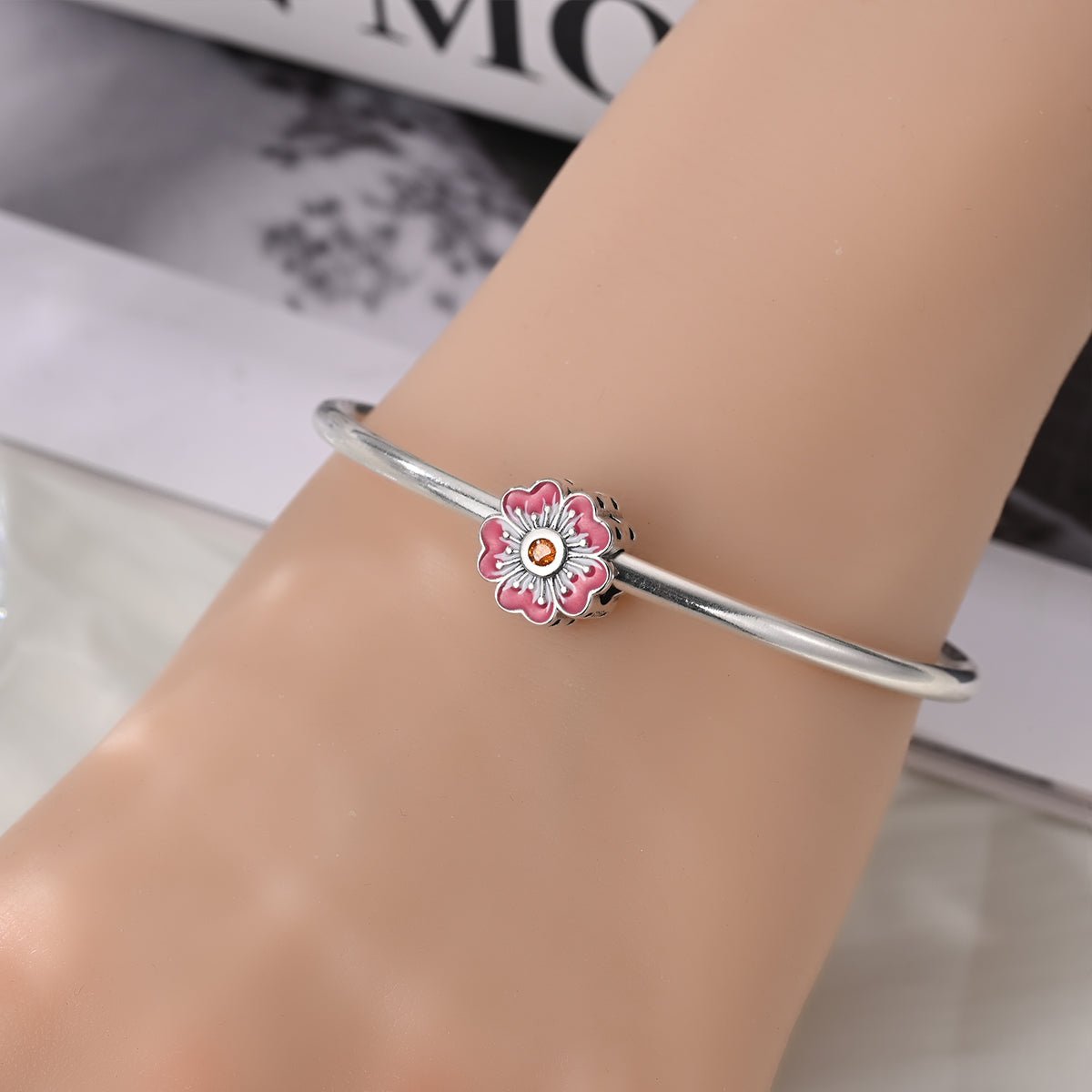 Liora Atelier Pink Flower Charm