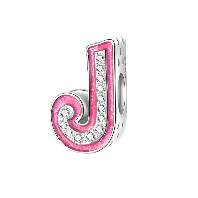 Liora Atelier Pink Letter A~Z Alphabet Charm