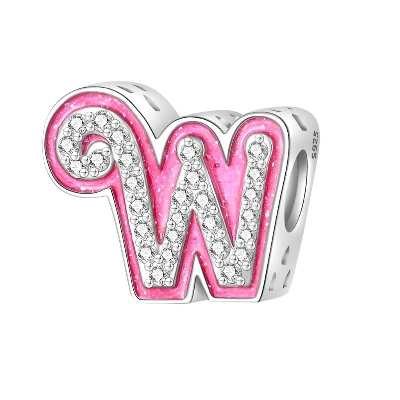 Liora Atelier Pink Letter A~Z Alphabet Charm