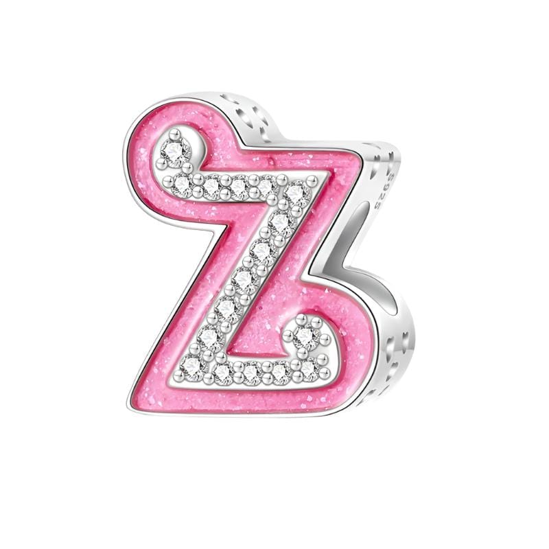 Liora Atelier Pink Letter A~Z Alphabet Charm