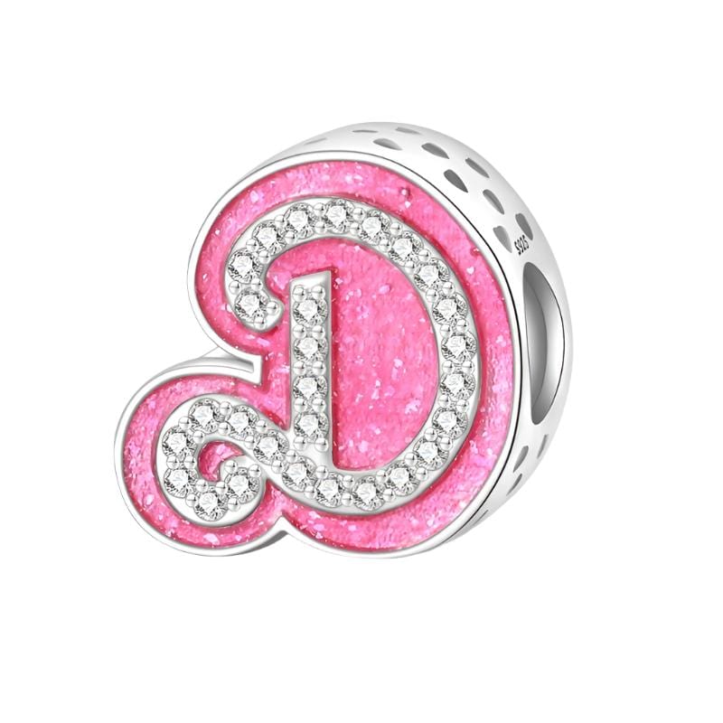 Liora Atelier Pink Letter A~Z Alphabet Charm