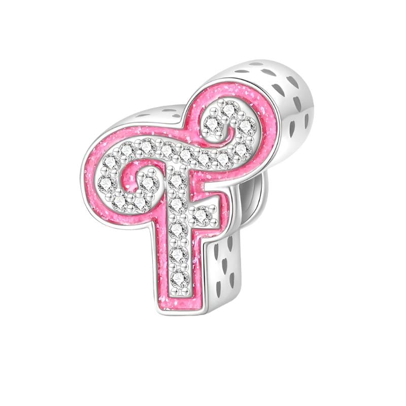 Liora Atelier Pink Letter A~Z Alphabet Charm