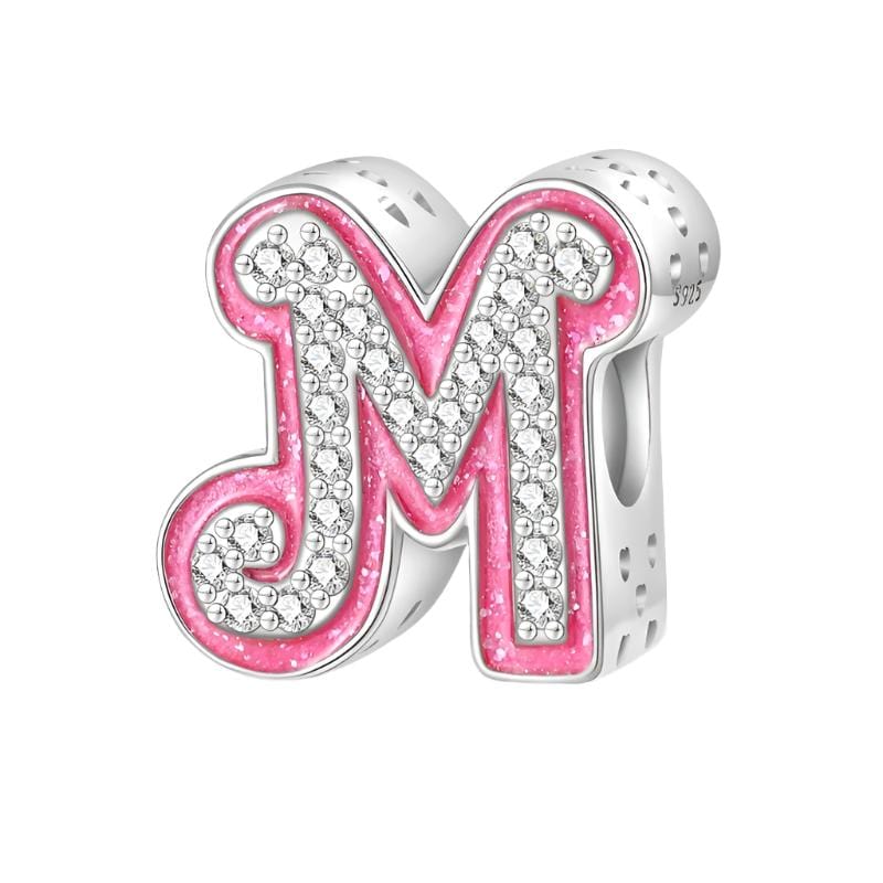 Liora Atelier Pink Letter A~Z Alphabet Charm