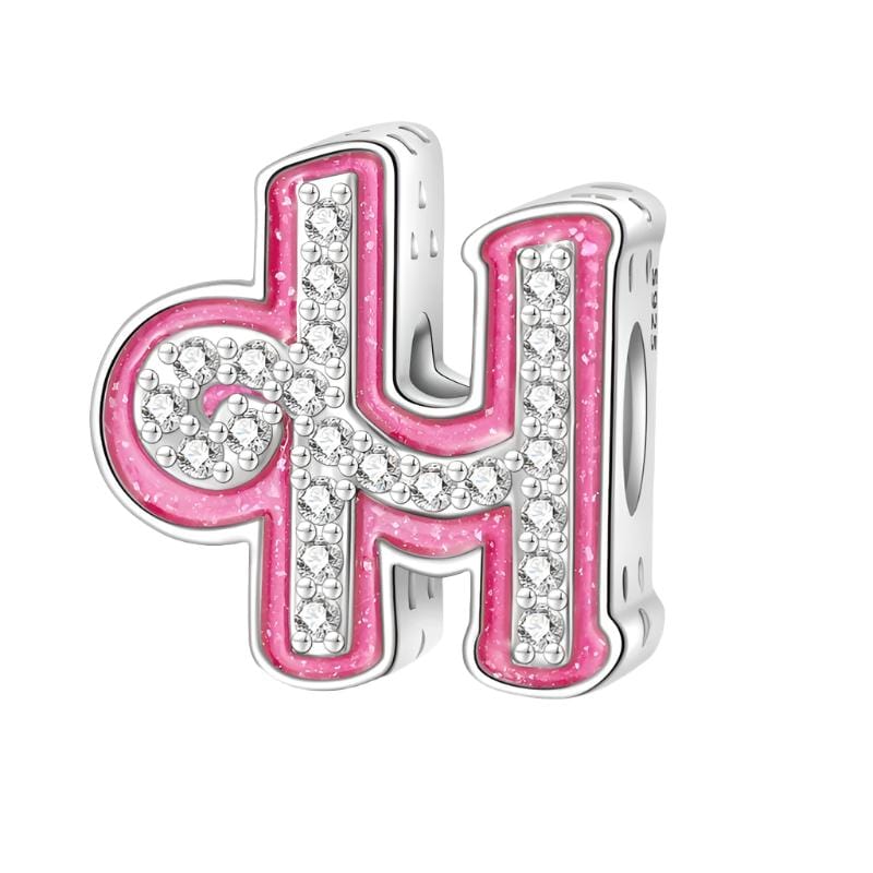 Liora Atelier Pink Letter A~Z Alphabet Charm