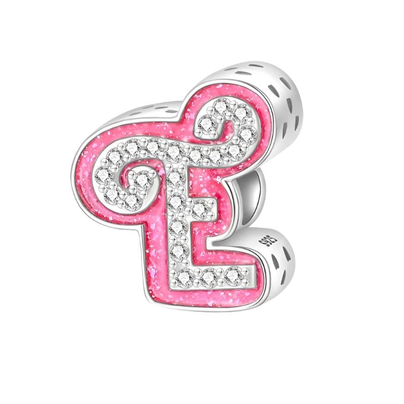 Liora Atelier Pink Letter A~Z Alphabet Charm