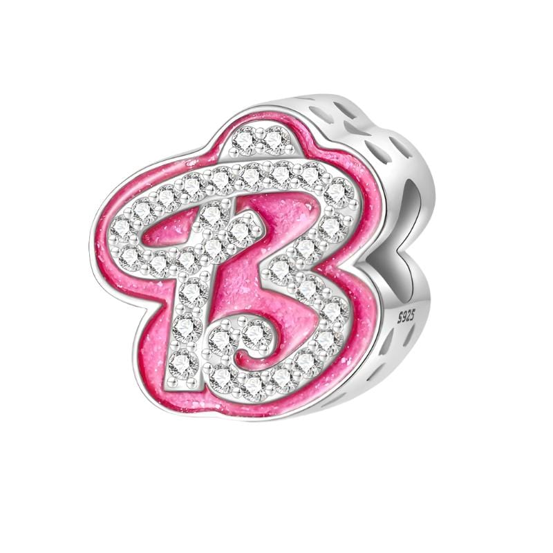 Liora Atelier Pink Letter A~Z Alphabet Charm