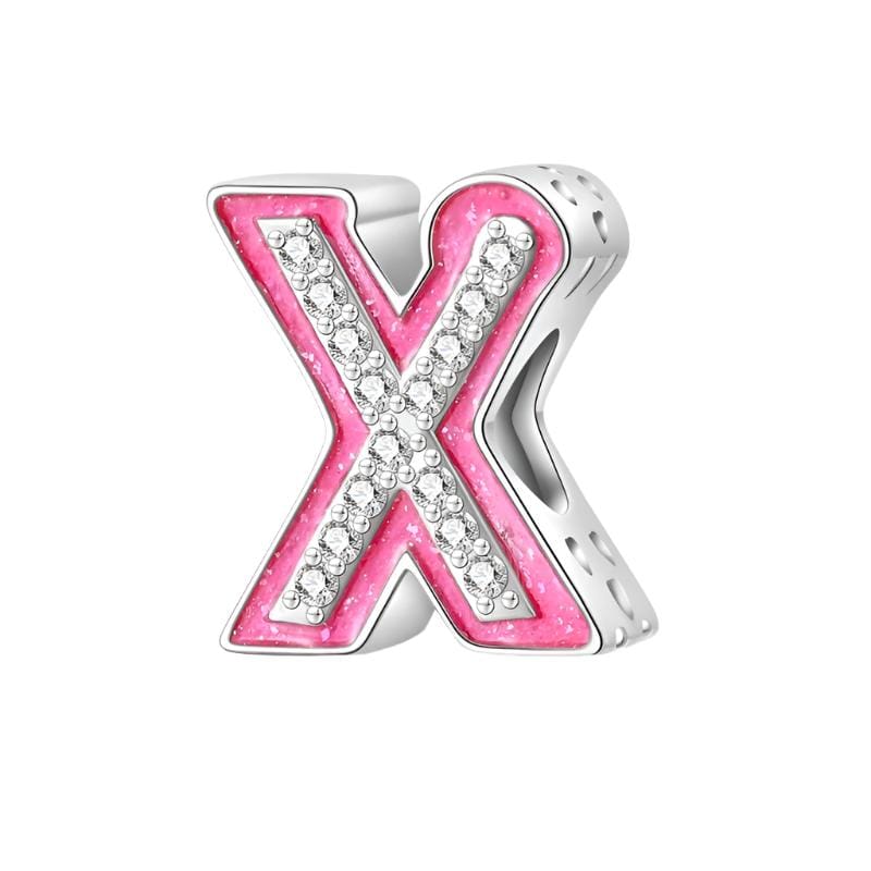 Liora Atelier Pink Letter A~Z Alphabet Charm