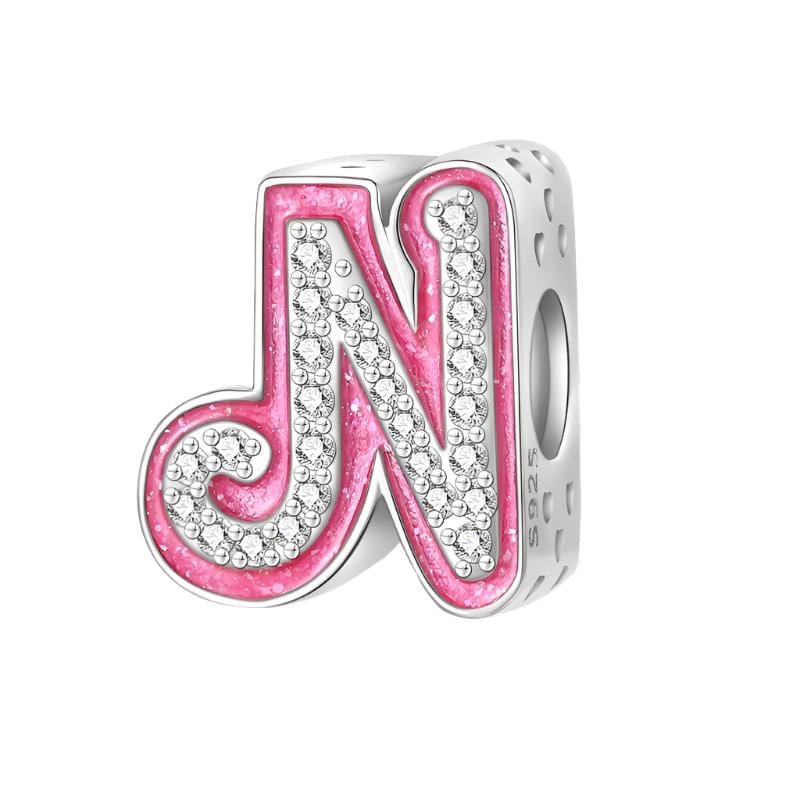 Liora Atelier Pink Letter A~Z Alphabet Charm