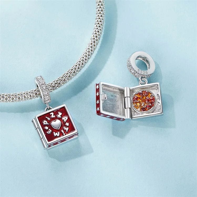 Liora Atelier Pizza Time Box Dangle Charm