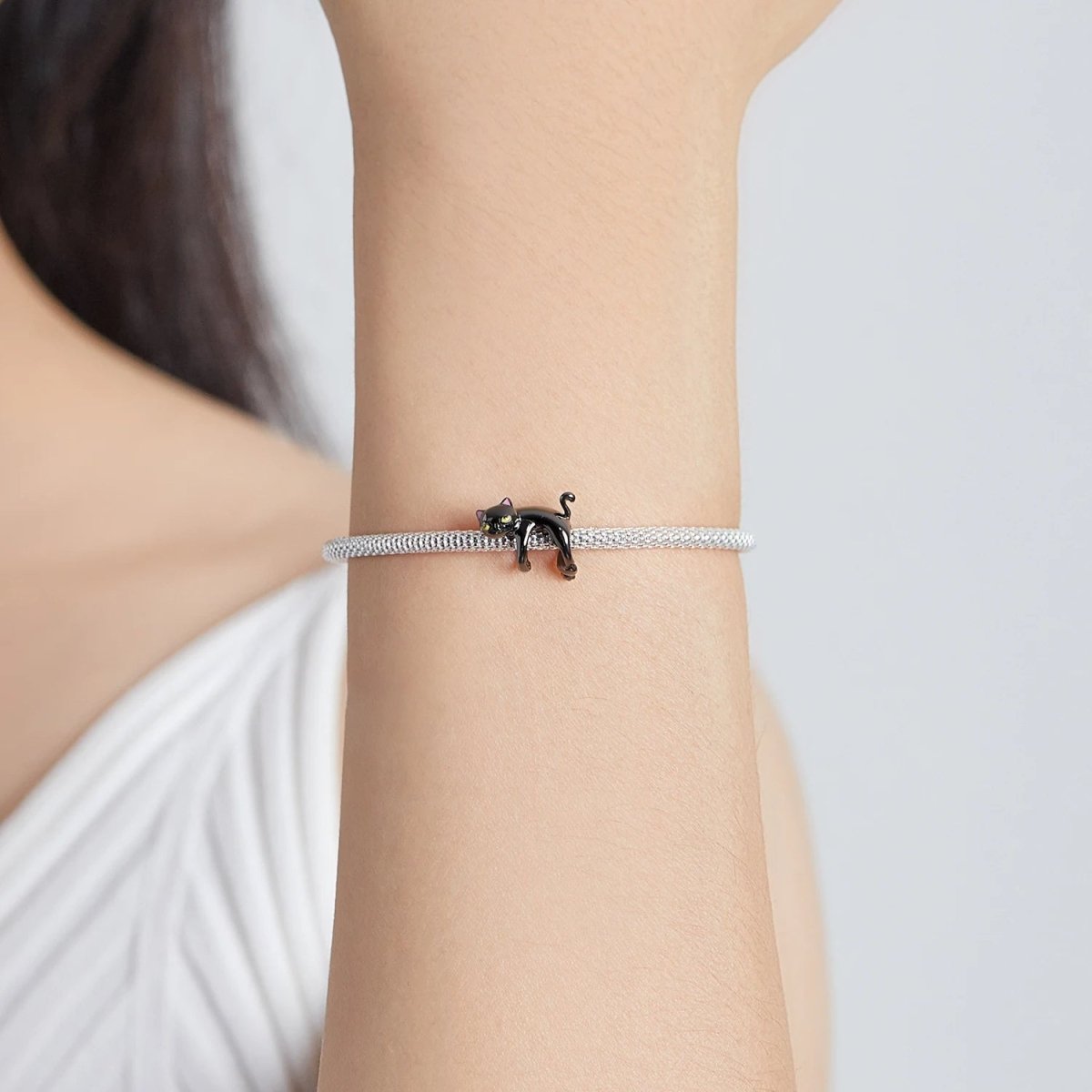Liora Atelier Playful Black Cat Charm