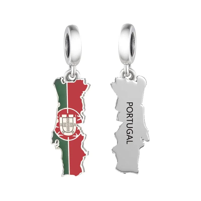 Liora Atelier Portugal Map Dangle Charm