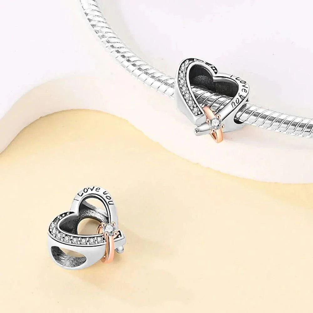 Liora Atelier Promise Ring Heart Charm