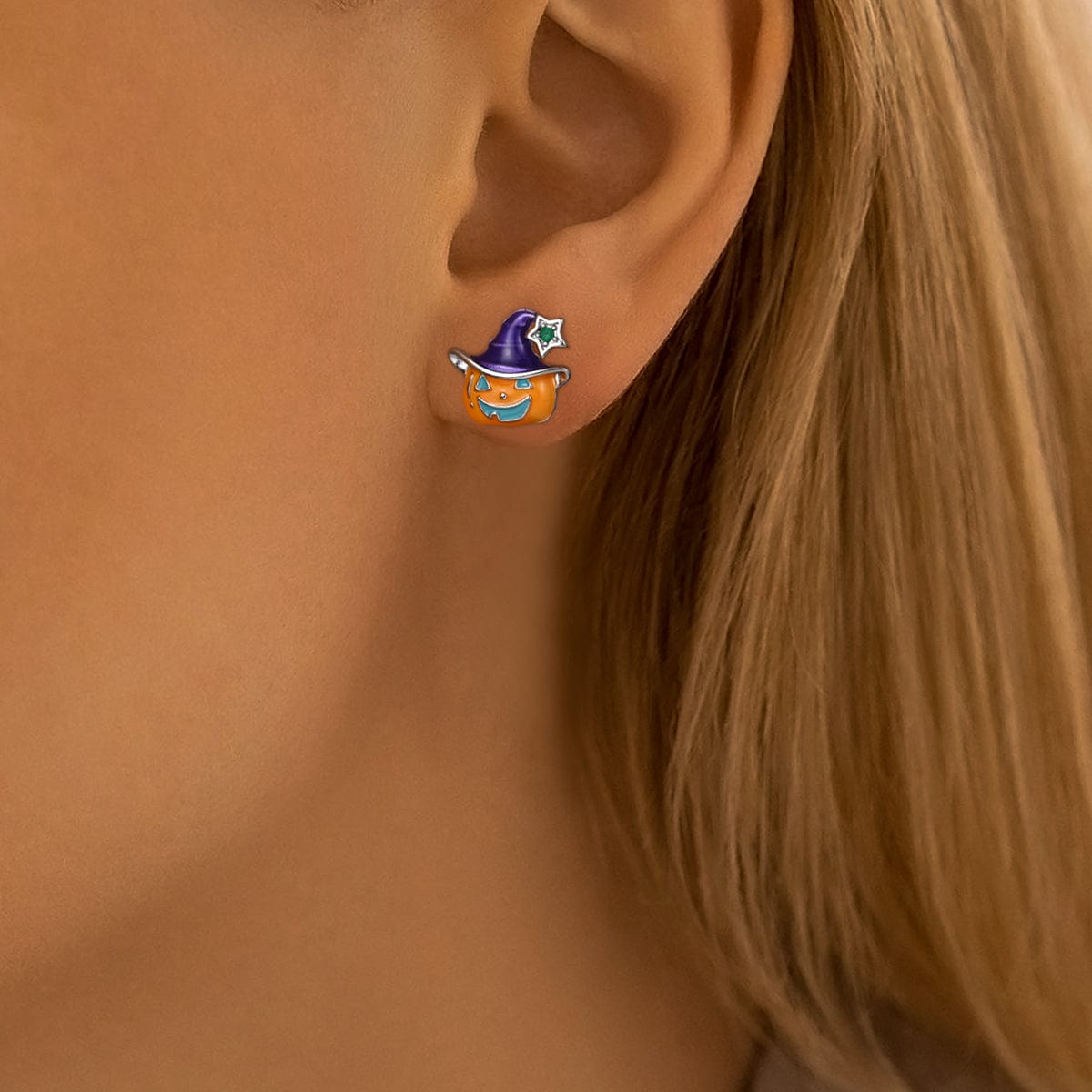 Liora Atelier Pumpkin Witch Earrings