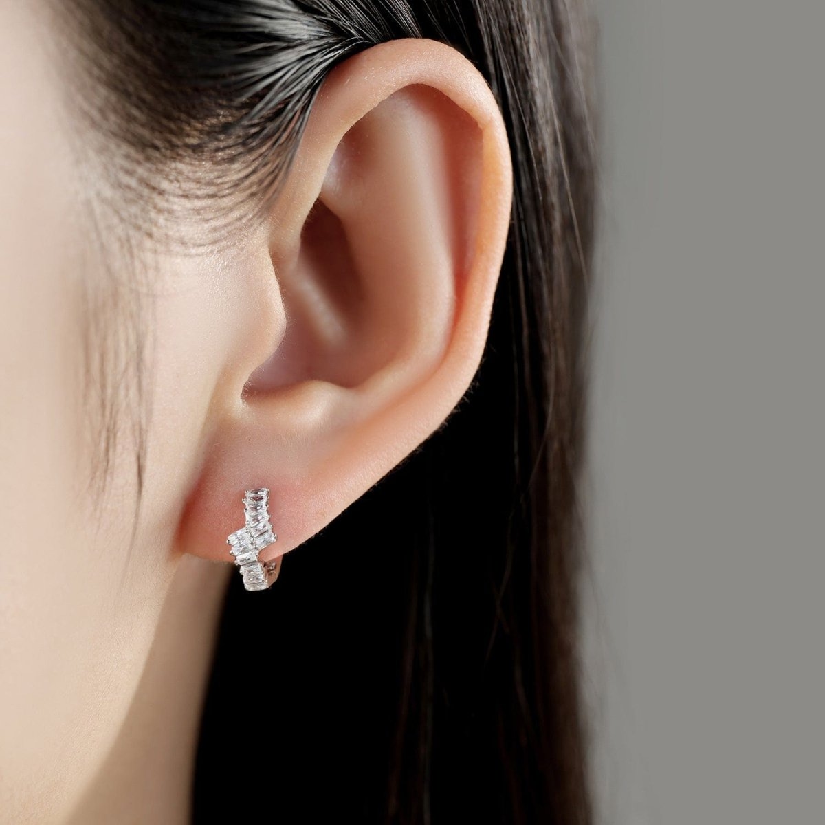 Liora Atelier Radiant Cascade Hoop Earrings