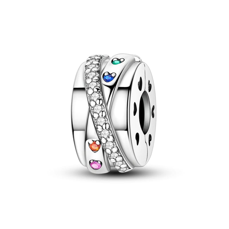 Liora Atelier Rainbow Infinity Spacer Charm