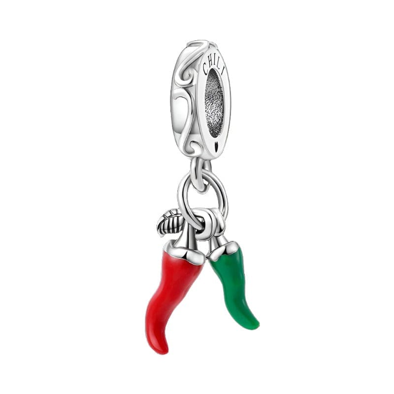 Liora Atelier Red Chili Pepper Dangle Charm