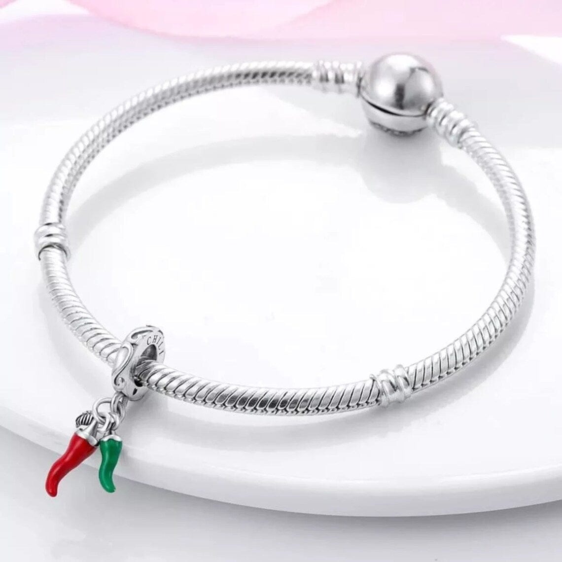 Liora Atelier Red Chili Pepper Dangle Charm