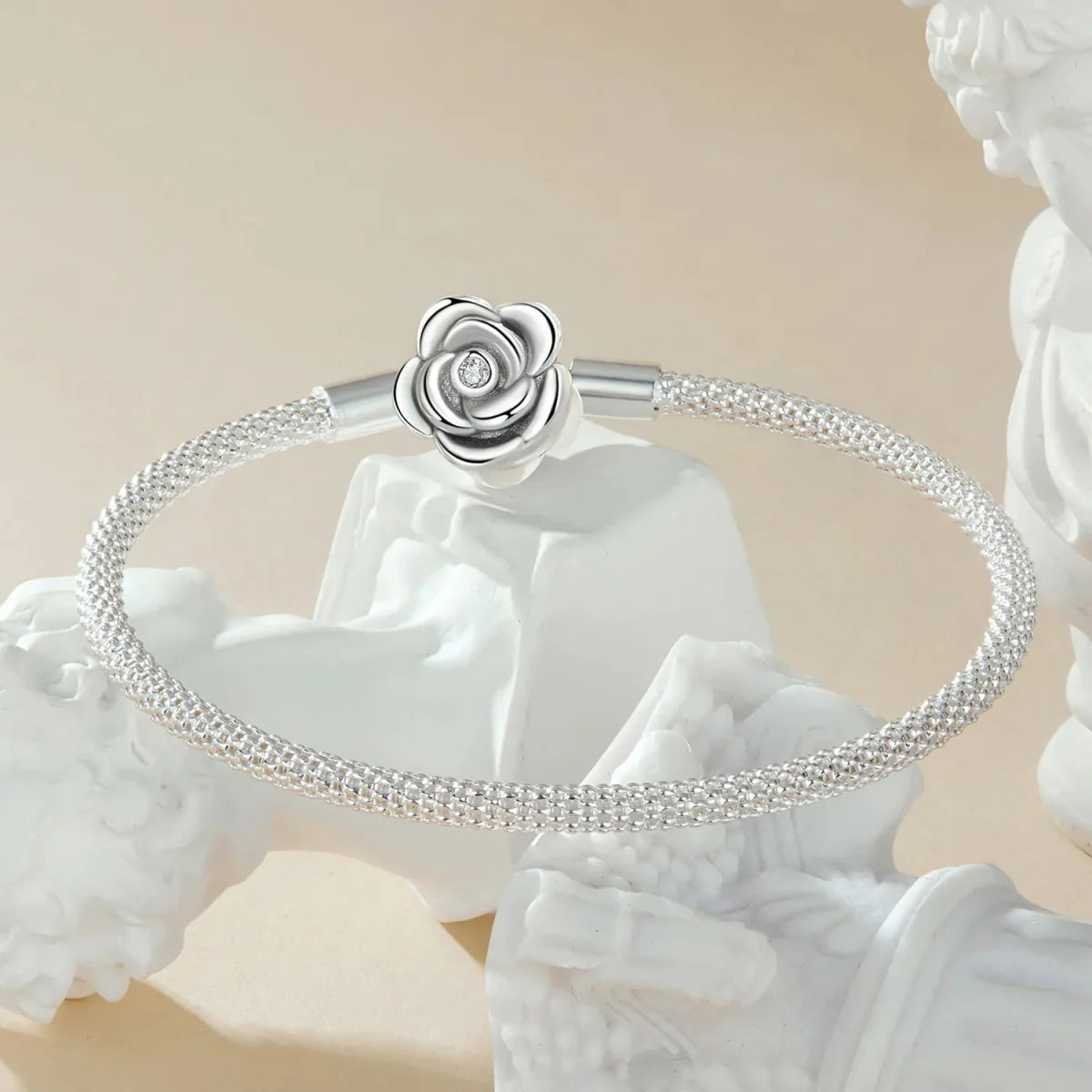 Liora Atelier Rose Blossom Charm Bracelet