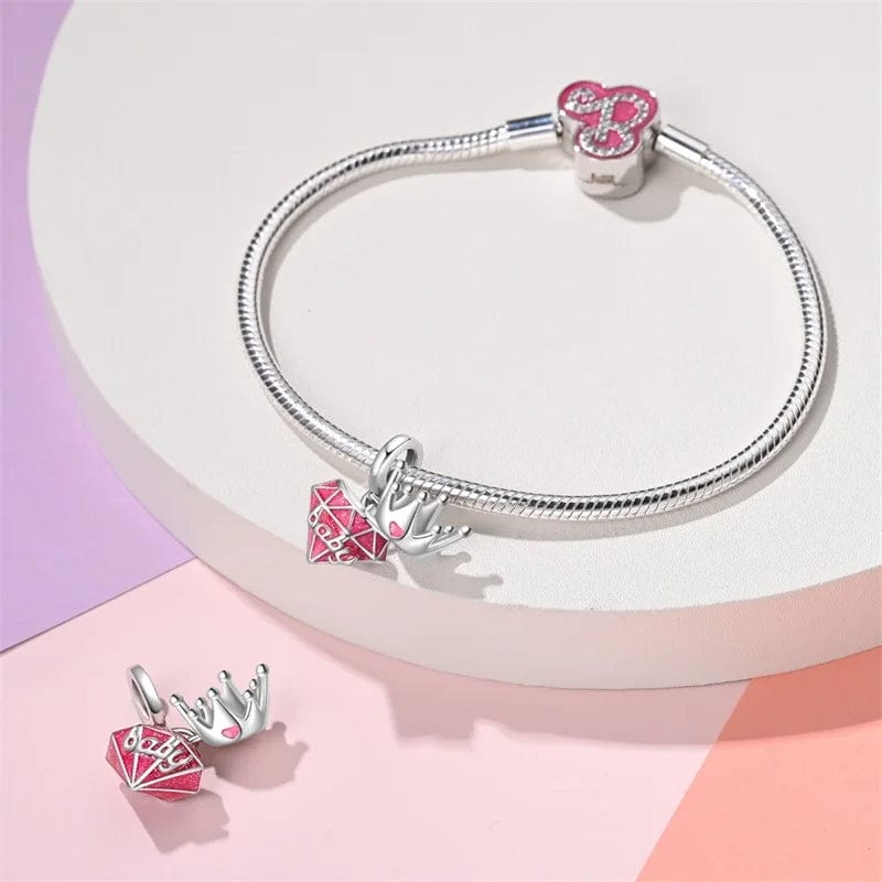 Liora Atelier Royal Baby Diamond Crown Charm