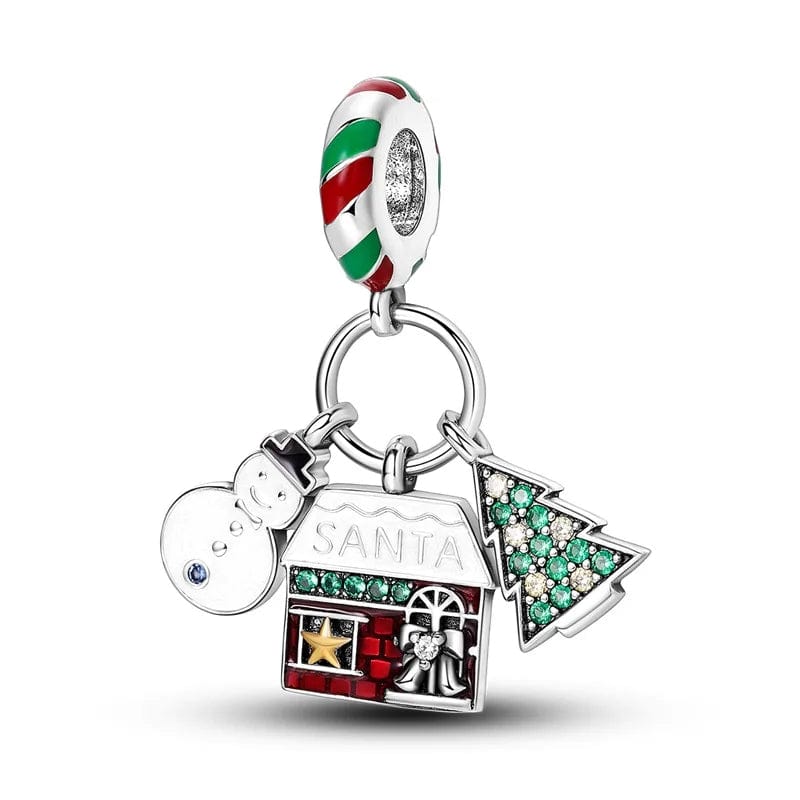 Liora Atelier Santa's Workshop and Snowman Charm