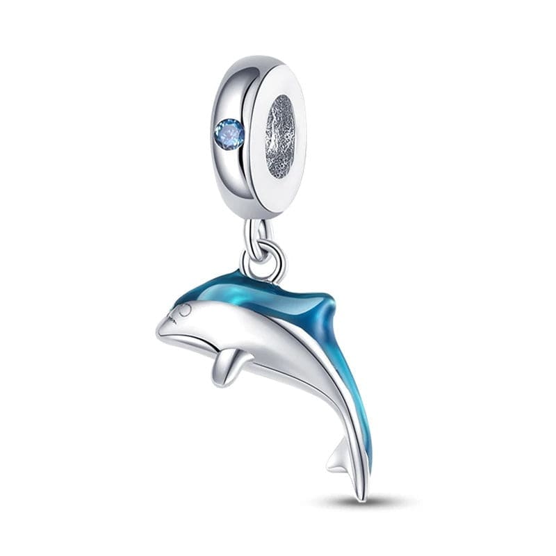 Liora Atelier Shimmering Dolphin Dangle Charm