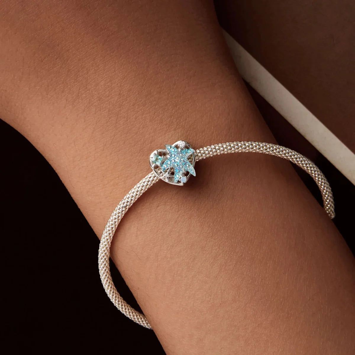Liora Atelier Shimmering Starfish & Ocean Heart Charm