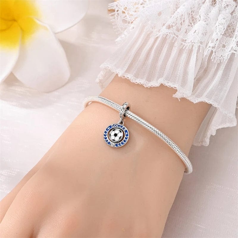 Liora Atelier Soccer Spinning Dangle Charm