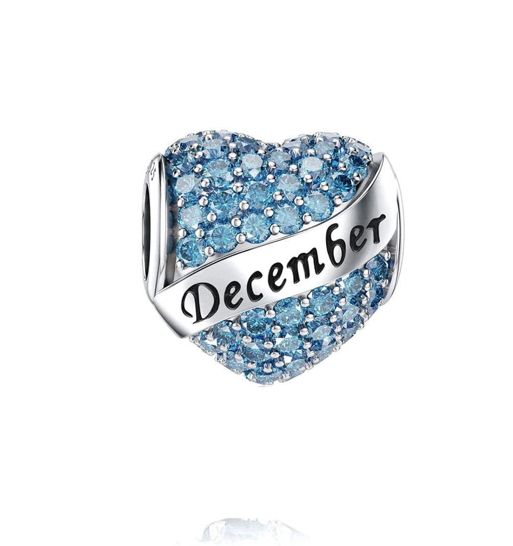 Liora Atelier Sparkling Birthstone Heart Charms