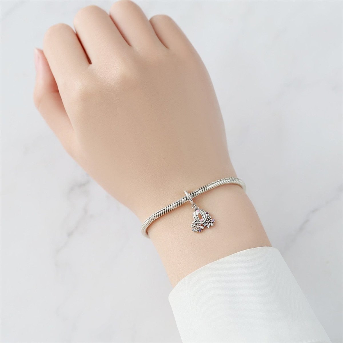 Liora Atelier Sparkling Cinderella Carriage Charm