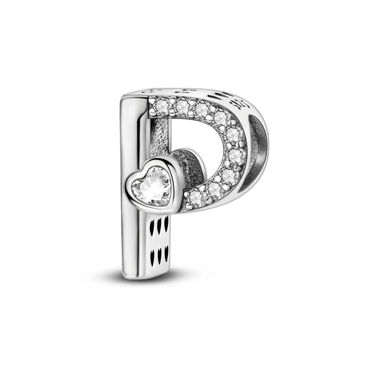 Liora Atelier Sparkling Heart Letter A~Z Alphabet Charm