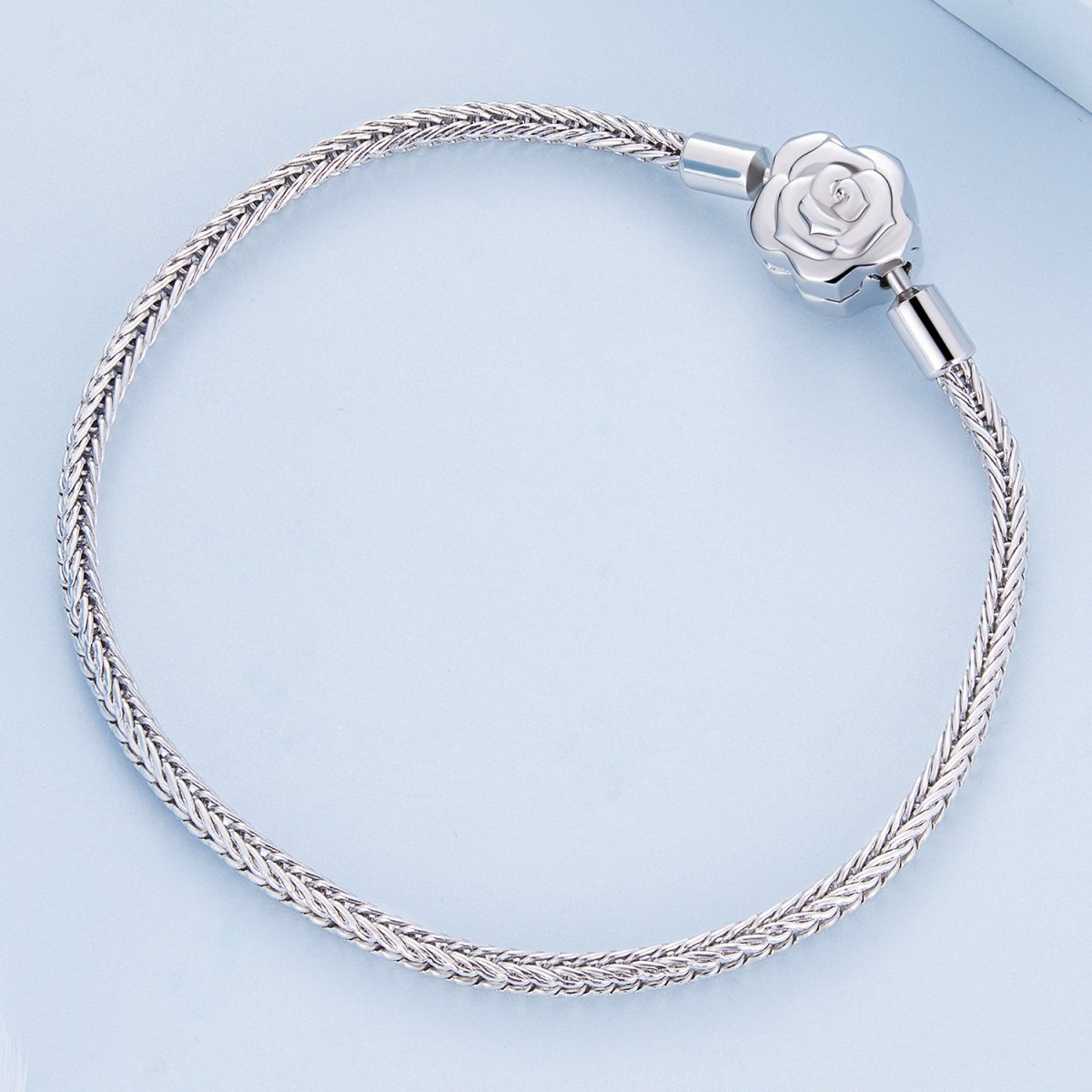 Liora Atelier Sparkling Rose Blossom Charm Bracelet
