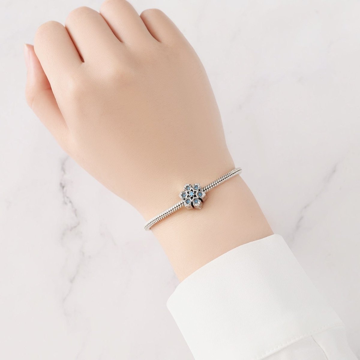 Liora Atelier Sparkling Snowflake Pavé Charm