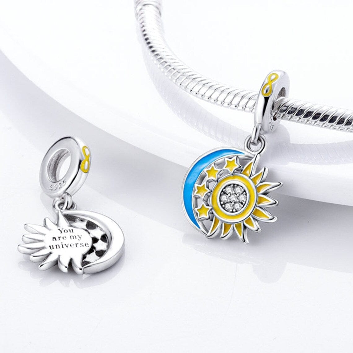 Liora Atelier Splittable Sun & Moon Dangle Charm