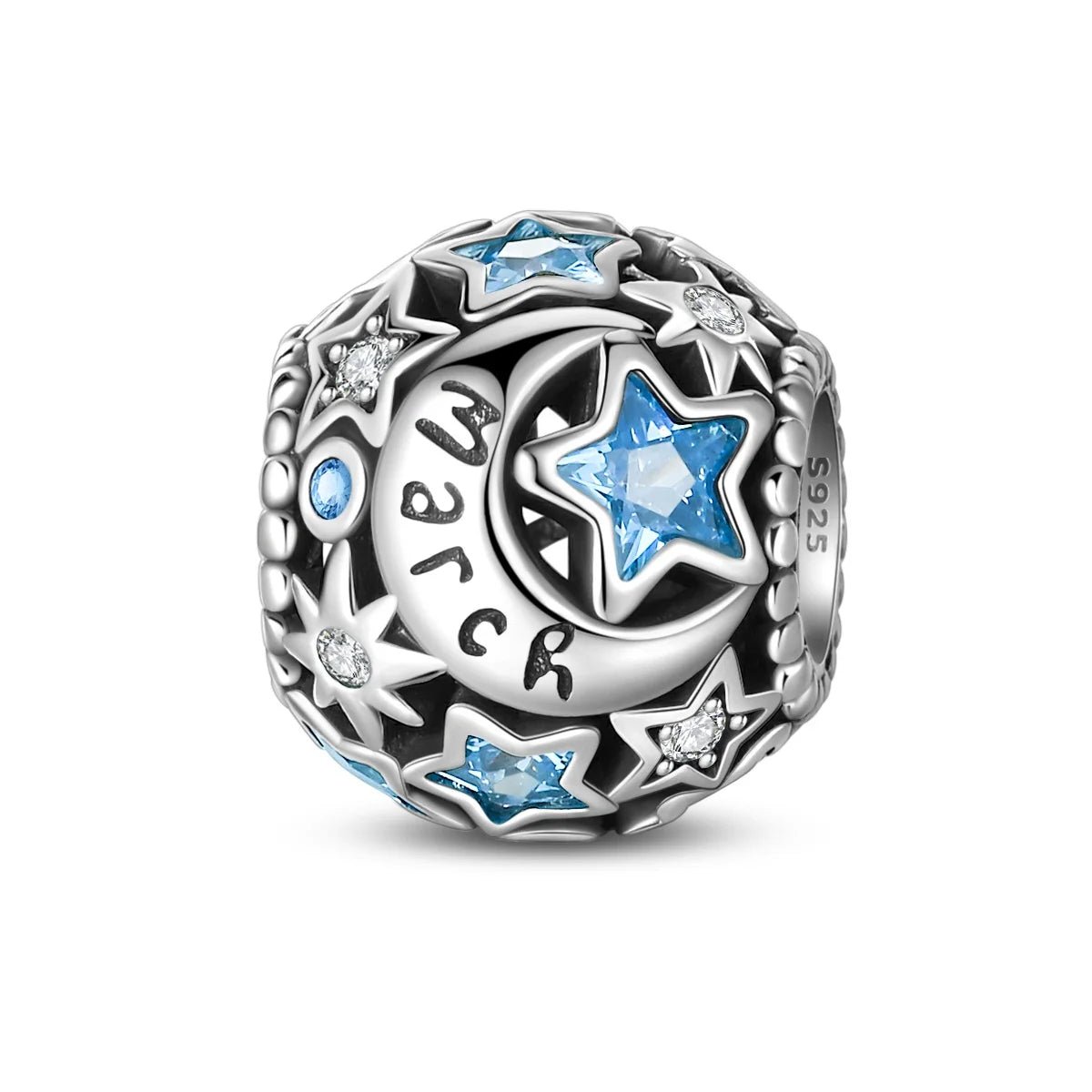 Liora Atelier Star & Moon Birthstone Charm