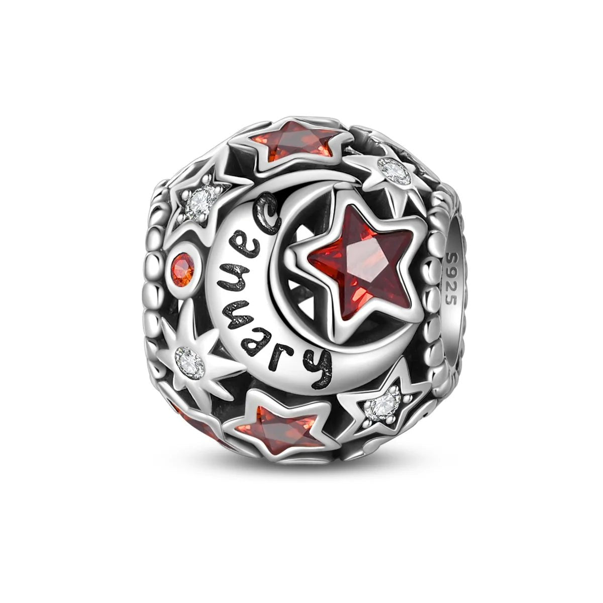 Liora Atelier Star & Moon Birthstone Charm