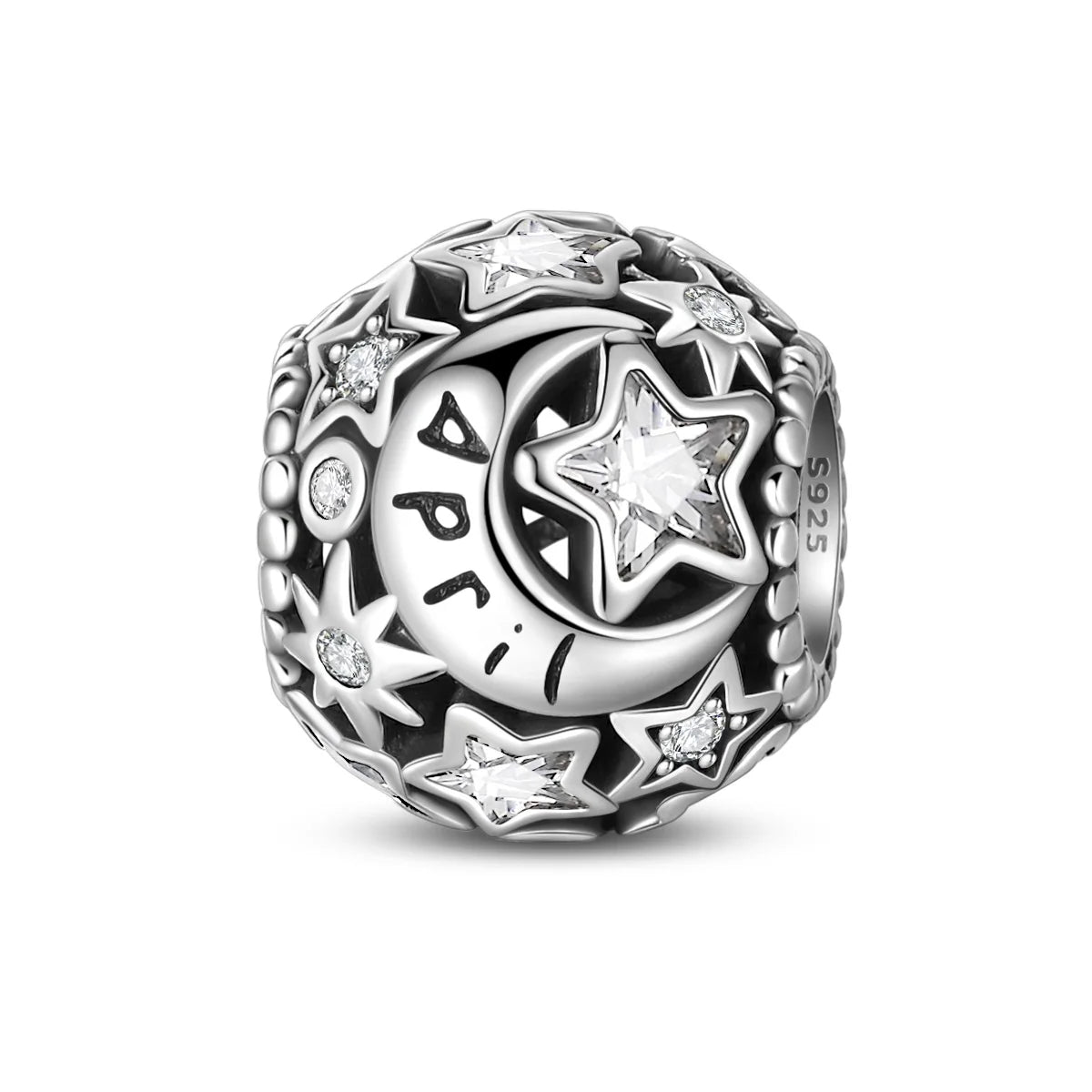 Liora Atelier Star & Moon Birthstone Charm