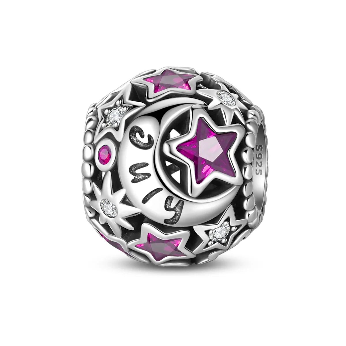 Liora Atelier Star & Moon Birthstone Charm