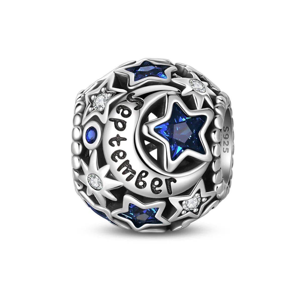 Liora Atelier Star & Moon Birthstone Charm